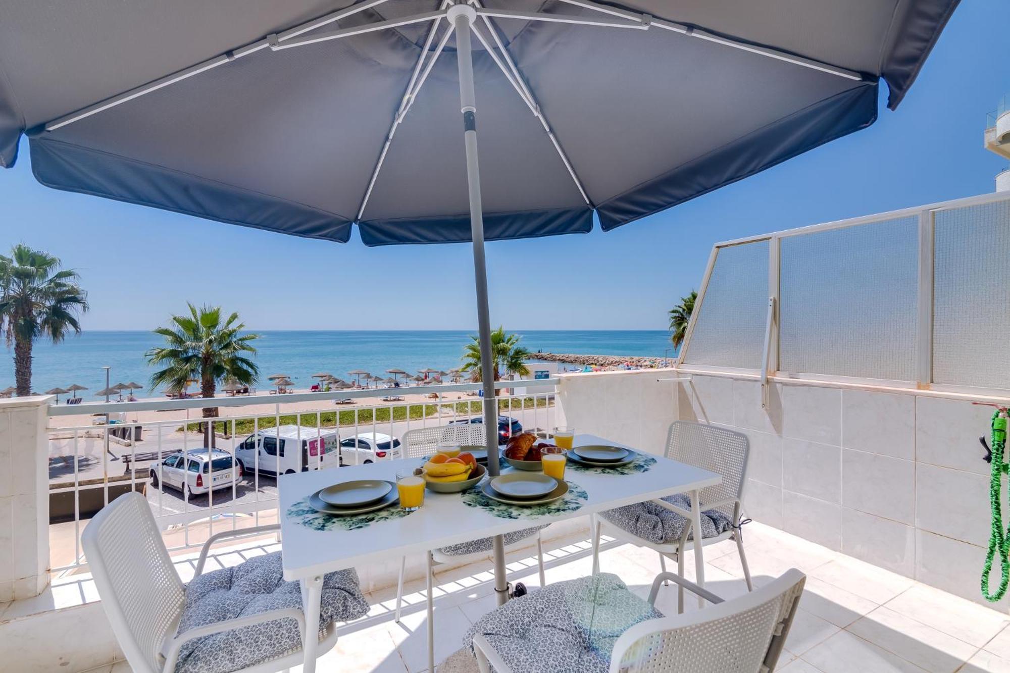Apartamento Al - Oceano T2 Frente Mar Quarteira Exterior foto